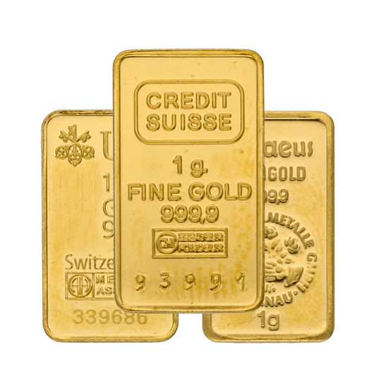 10 Gram Gold Bars Swiss